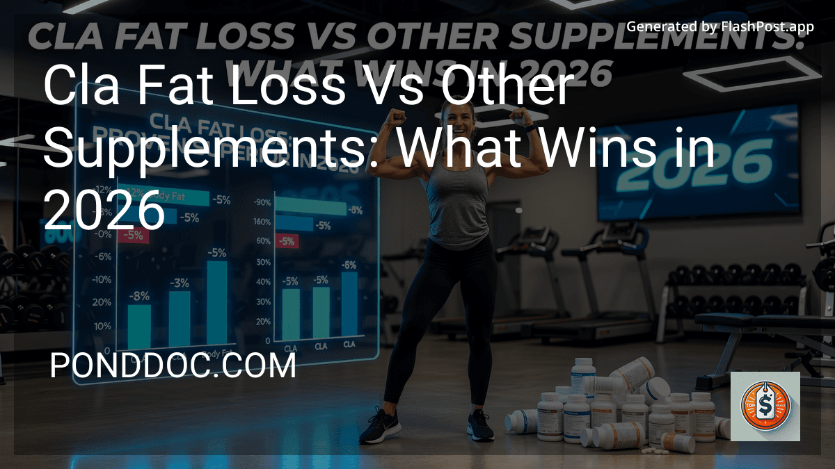 Cla Fat Loss Vs Other Supplements: What Wins in 2026 image