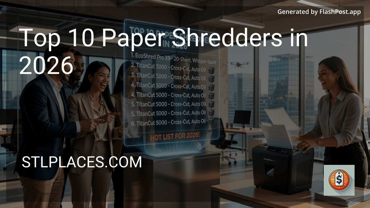 Top 10 Paper Shredders in 2026 preview
