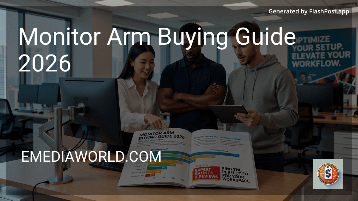 Monitor Arm Buying Guide 2026 in 2026 image