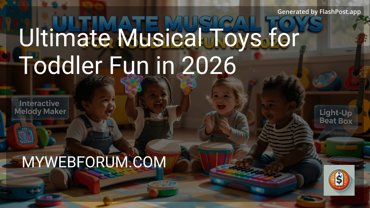 Ultimate Musical Toys for Toddler Fun in 2026 preview