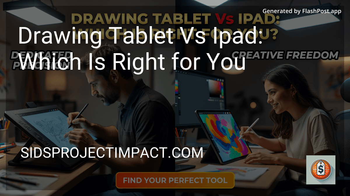 Drawing Tablet Vs Ipad: Which Is Right for You in 2026 preview