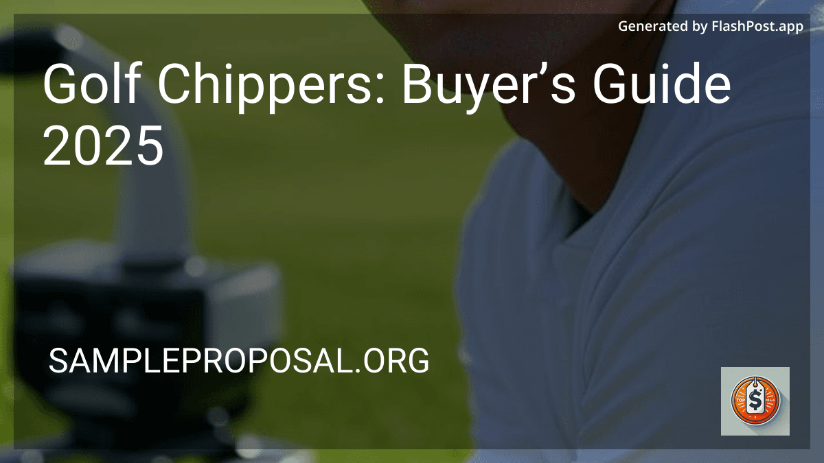 Golf Chippers: Buyer’s Guide 2025 in 2025 image