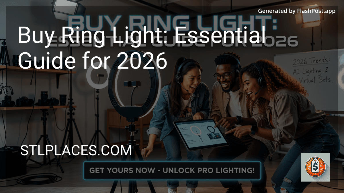 Buy Ring Light: Essential Guide for 2026 in 2026 preview