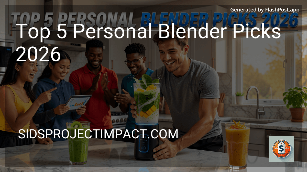 Top 5 Personal Blender Picks 2026 in 2026 preview