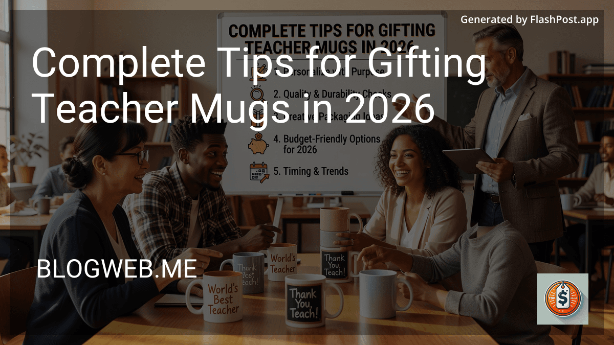 Complete Tips for Gifting Teacher Mugs in 2026 preview