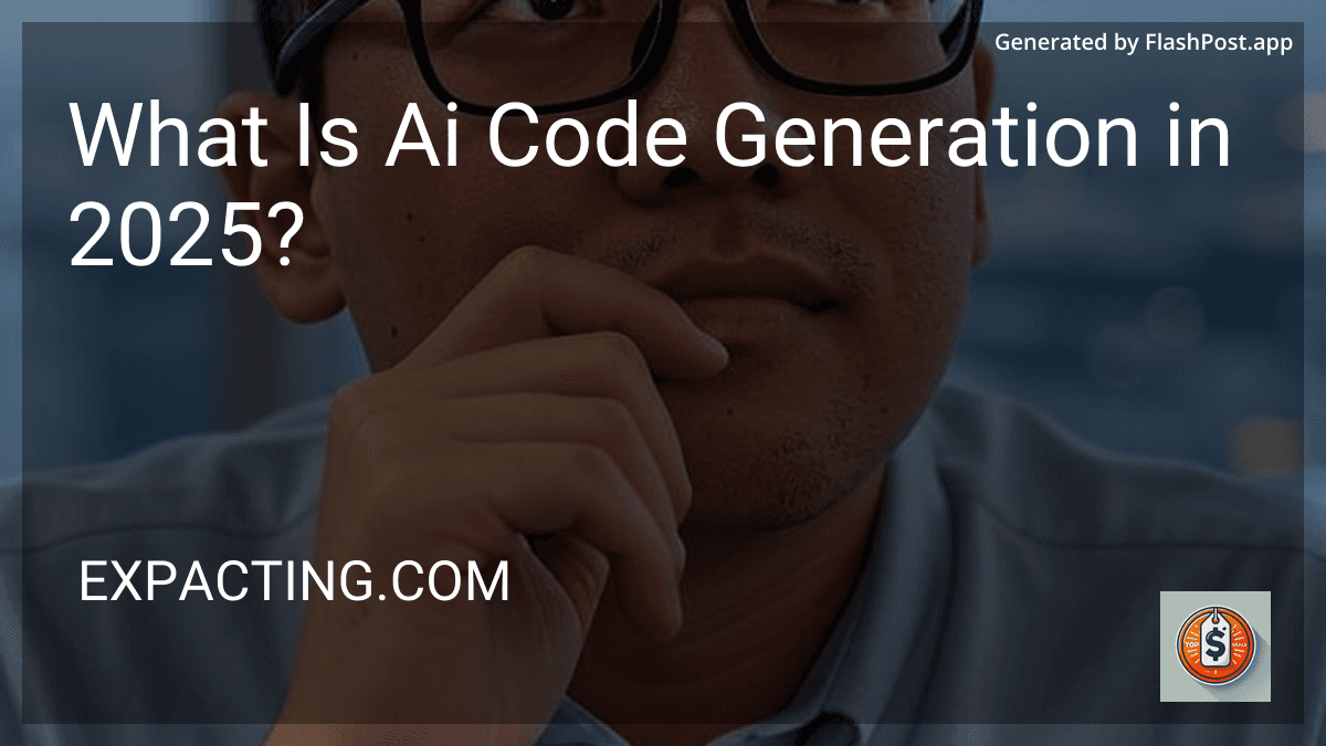What Is Ai Code Generation in 2025? image