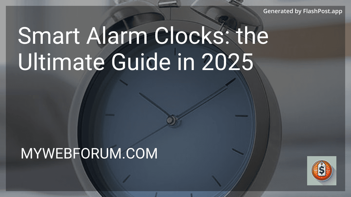 Smart Alarm Clocks: the Ultimate Guide in 2025 image