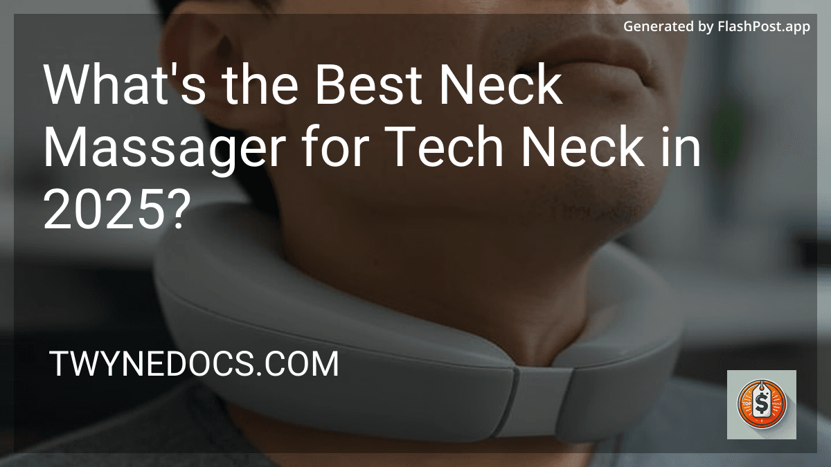 What's the Best Neck Massager for Tech Neck in 2025? preview
