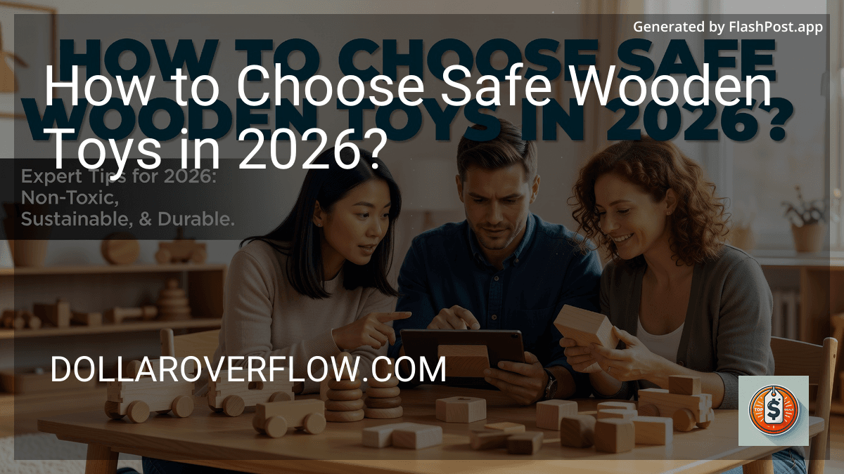 How to Choose Safe Wooden Toys in 2026? image