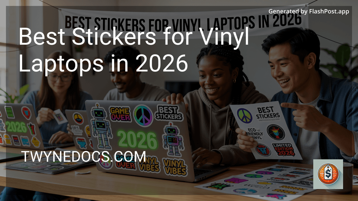 Best Stickers for Vinyl Laptops in 2026