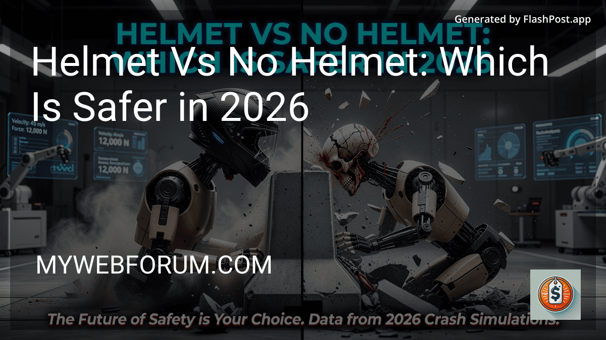 Helmet Vs No Helmet: Which Is Safer in 2026 image