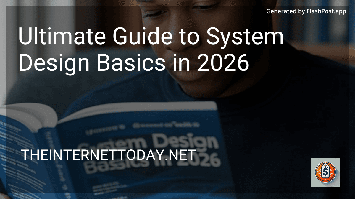 Ultimate Guide to System Design Basics in 2026 preview