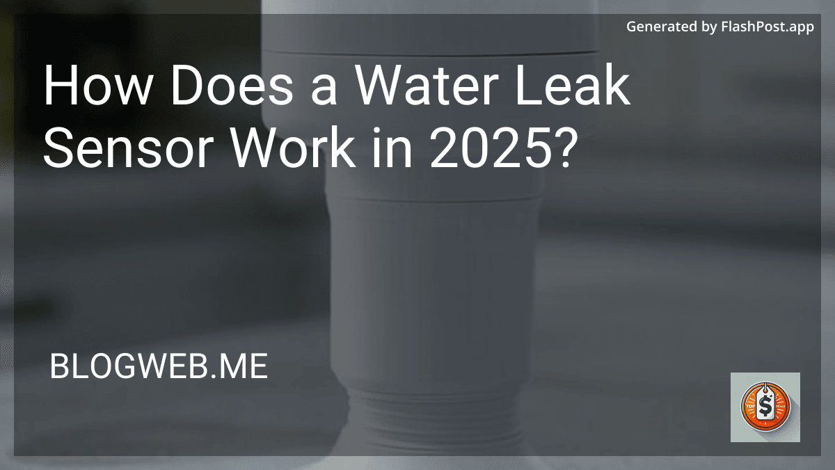 How Does a Water Leak Sensor Work in 2025? preview