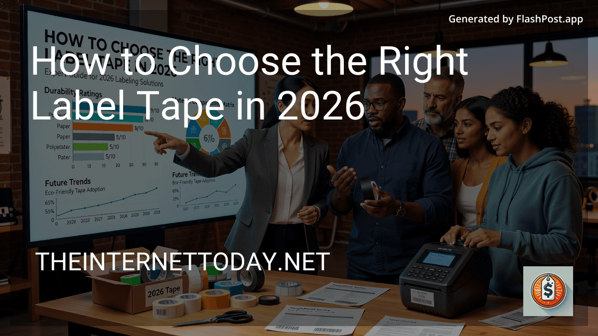 How to Choose the Right Label Tape in 2026 preview