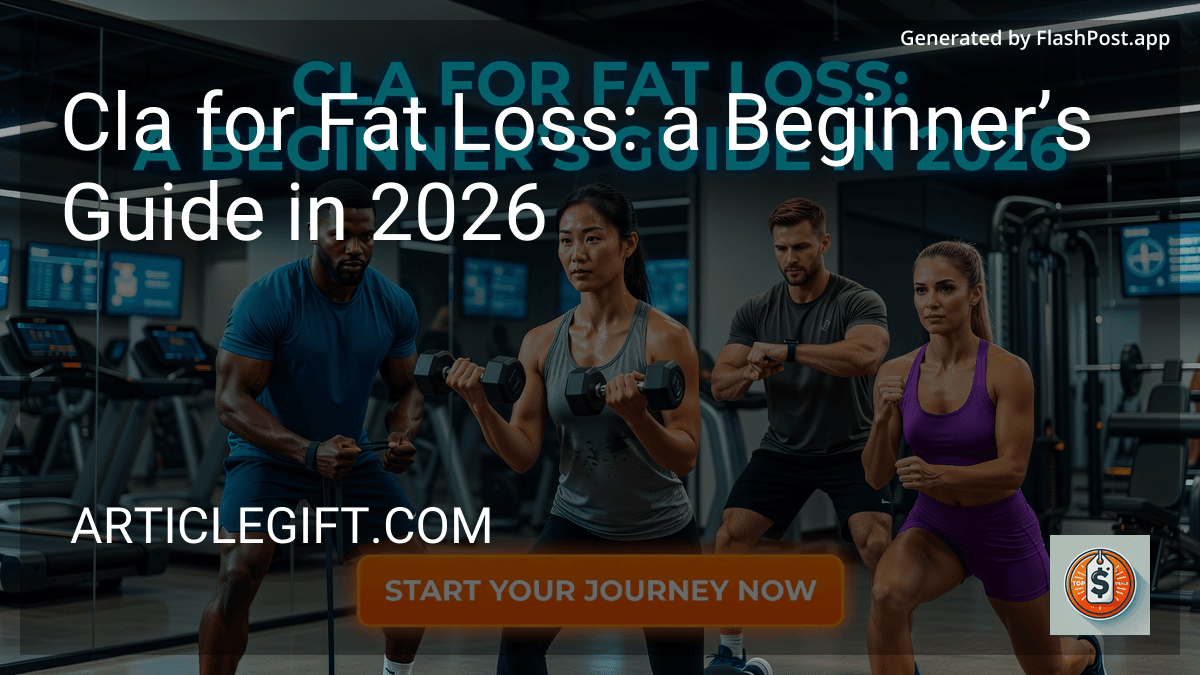 Cla for Fat Loss: a Beginner’s Guide in 2026 preview