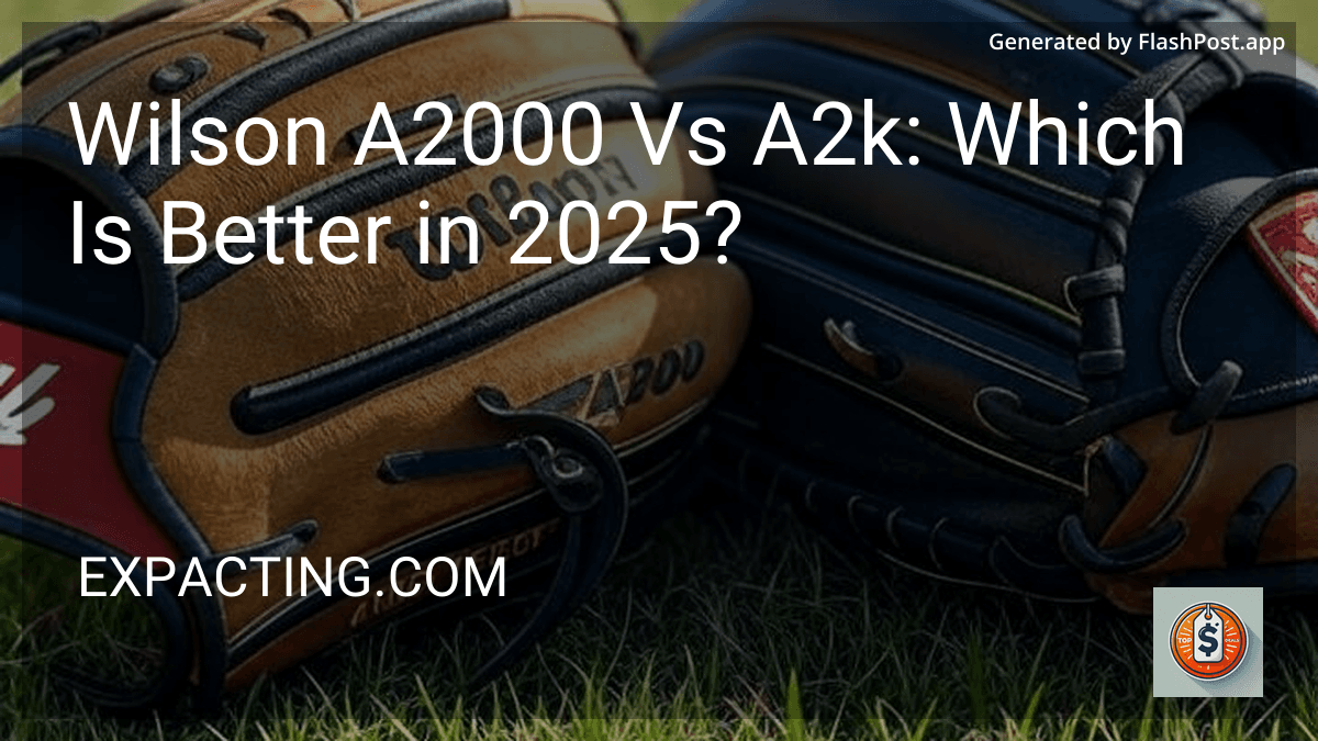 Wilson A2000 Vs A2k: Which Is Better in 2025? image