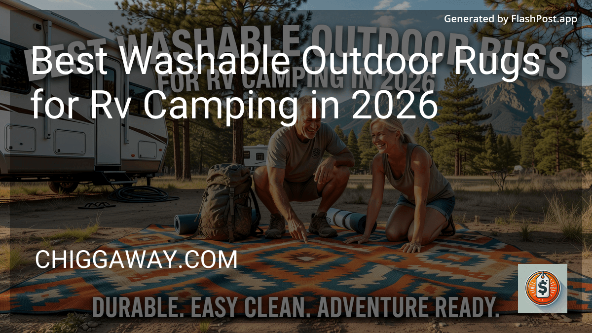 Best Washable Outdoor Rugs for Rv Camping in 2026 preview
