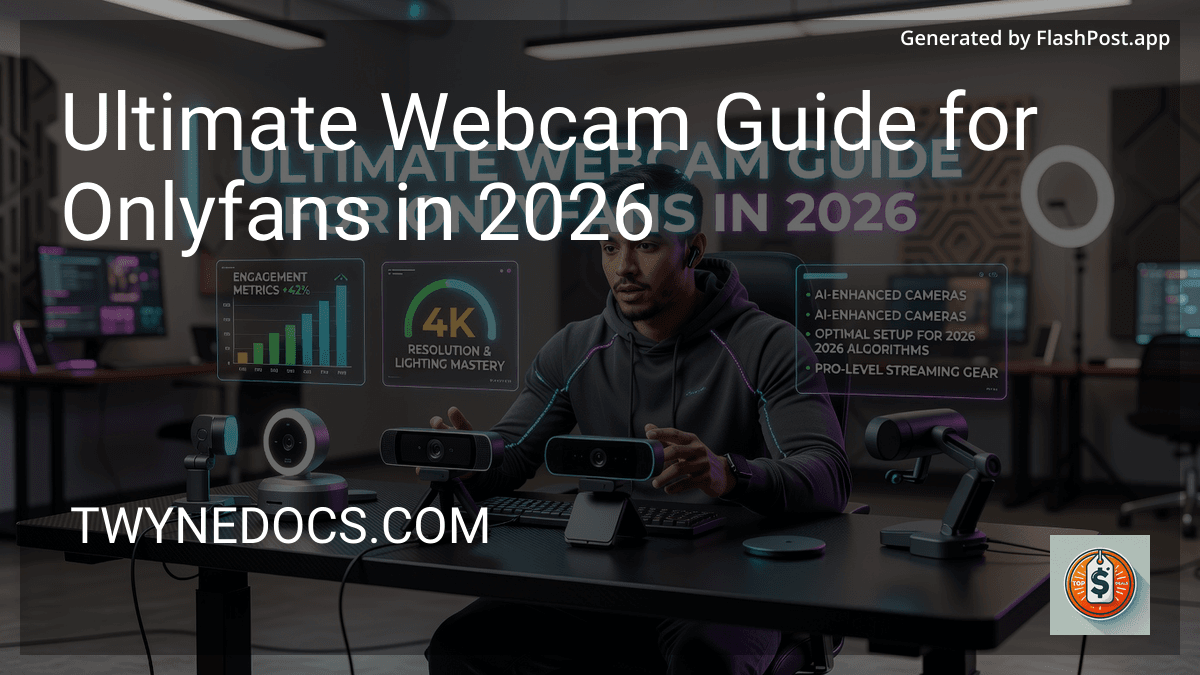 Ultimate Webcam Guide for Onlyfans in 2026 preview