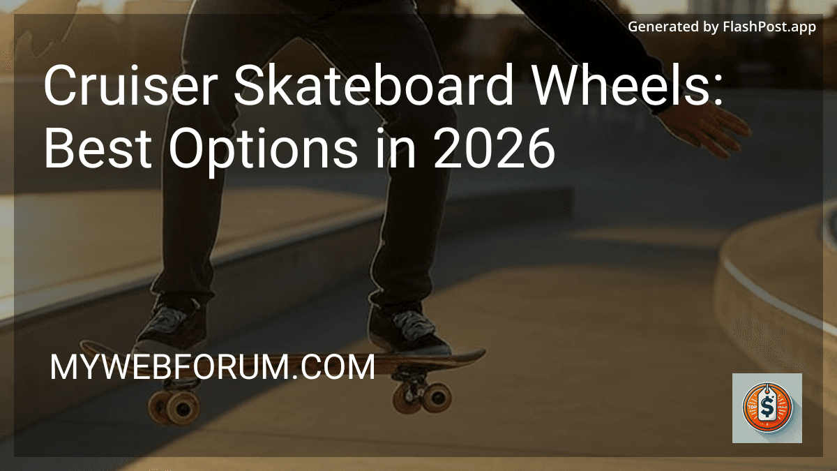 Cruiser Skateboard Wheels: Best Options in 2026 preview