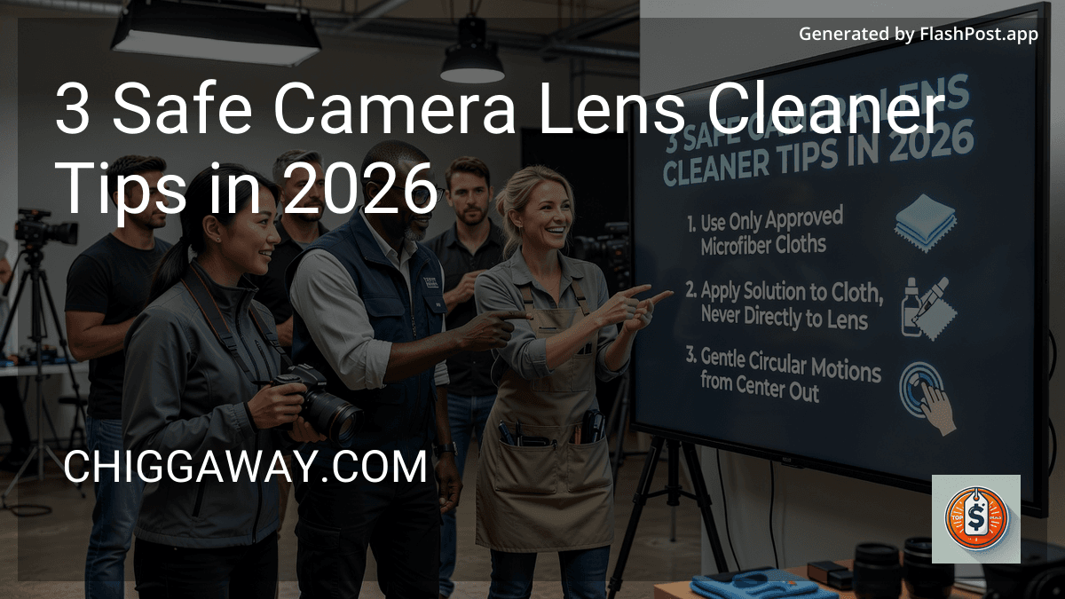 8 Safe Camera Lens Cleaner Tips in 2026