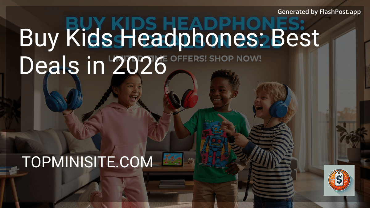 Buy Kids Headphones: Best Deals in 2026