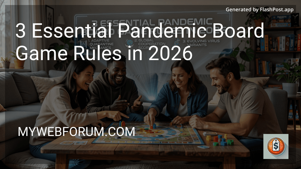 9 Essential Pandemic Board Game Rules in 2026 preview