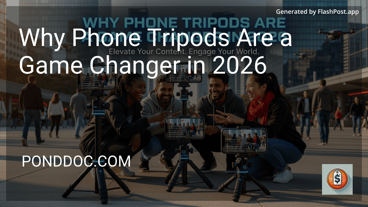 Why Phone Tripods Are a Game Changer in 2026 image