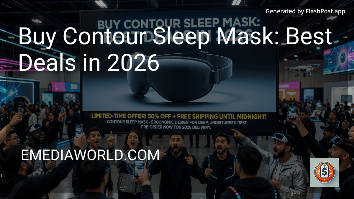 Buy Contour Sleep Mask: Best Deals in 2026 preview