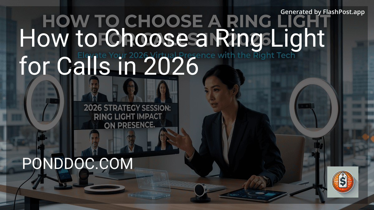 How to Choose a Ring Light for Calls in 2026 preview