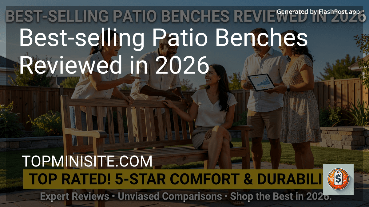 Best-selling Patio Benches Reviewed in 2026 preview