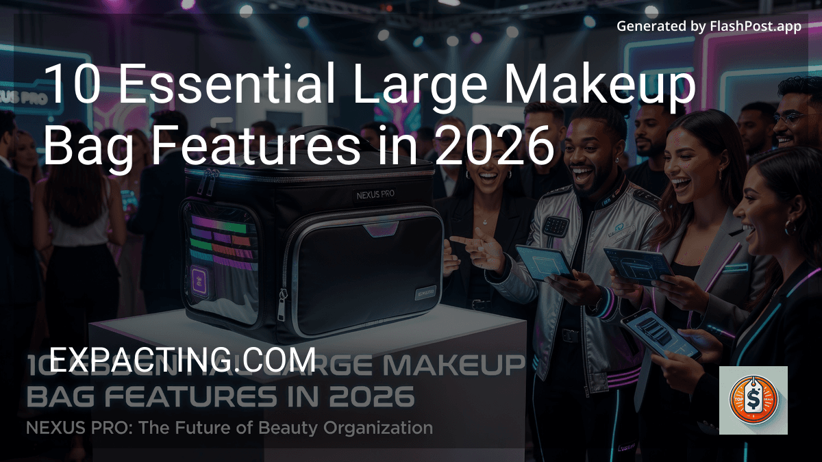 8 Essential Large Makeup Bag Features in 2026 preview