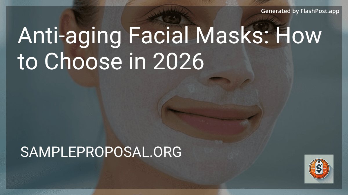 Anti-aging Facial Masks: How to Choose in 2026 preview