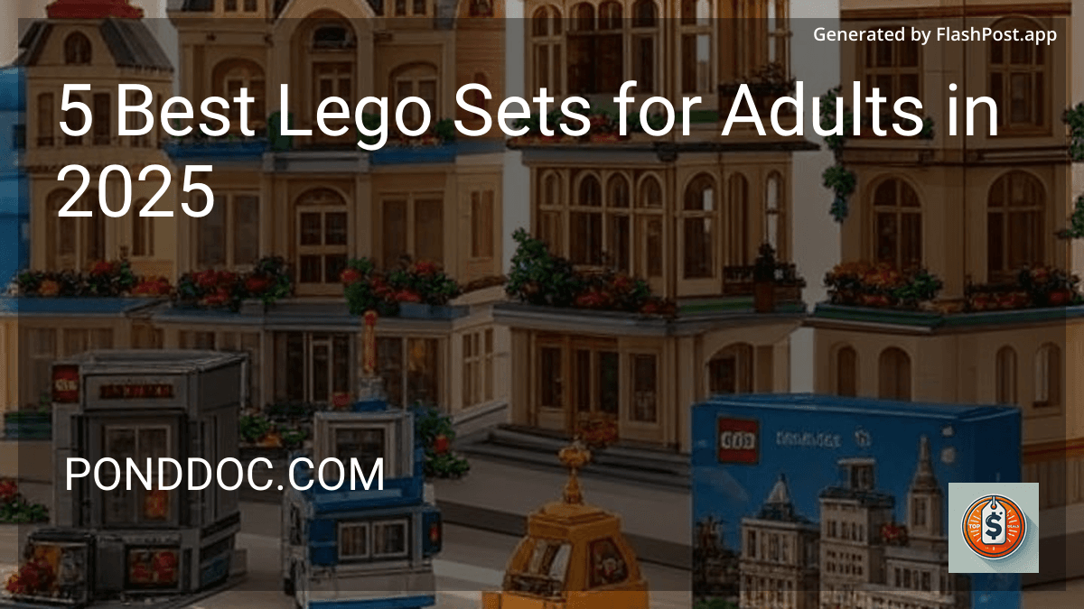 10 Best Lego Sets for Adults in 2025 image