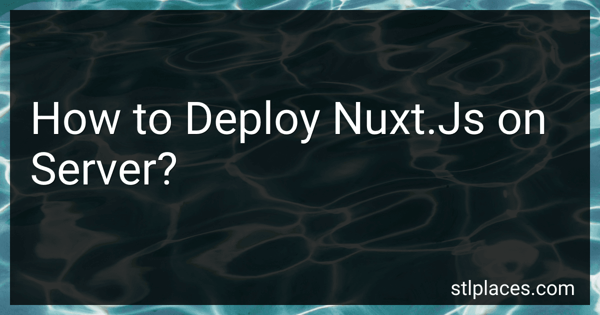 How to Deploy Nuxt.Js on Server? image