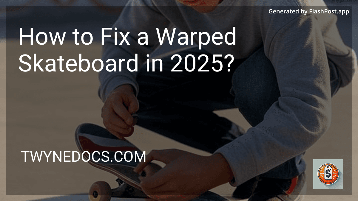 How to Fix a Warped Skateboard in 2025? preview