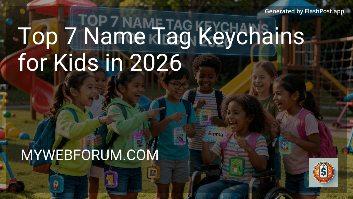 Top 7 Name Tag Keychains for Kids in 2026 image