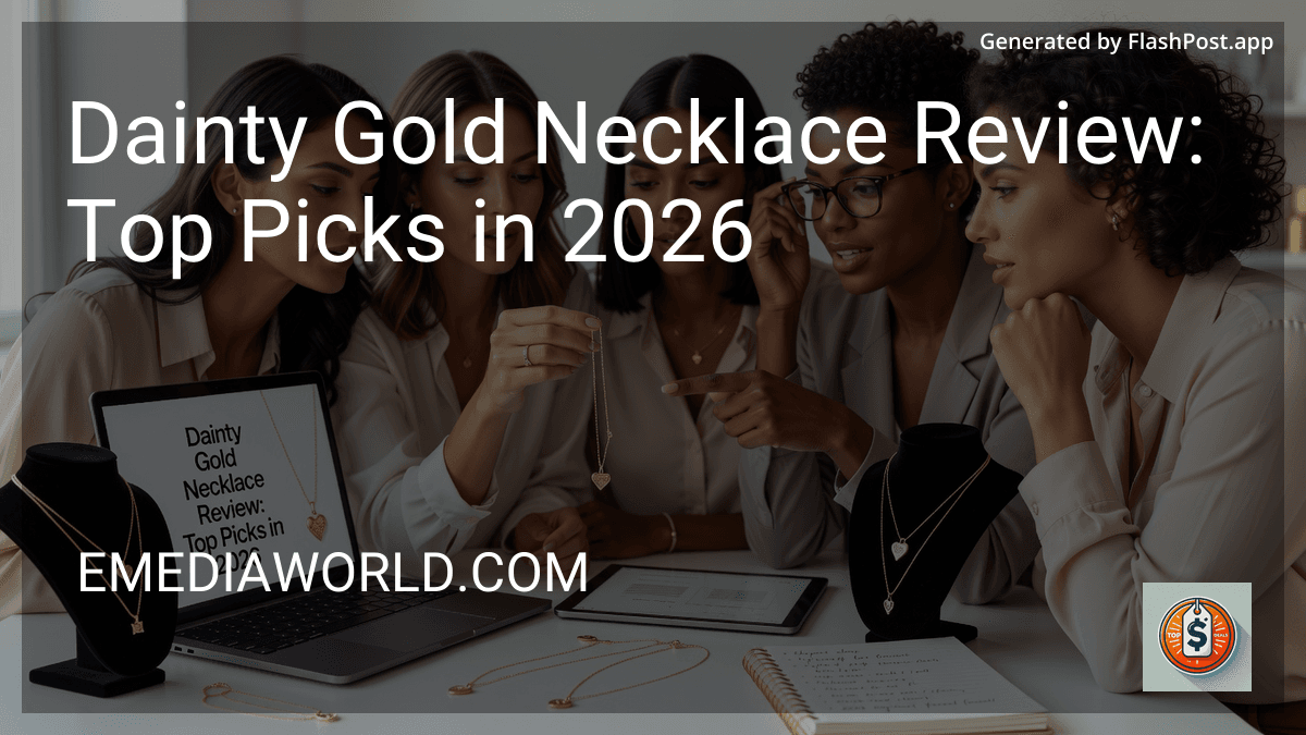 Dainty Gold Necklace Review: Top Picks in 2026 preview