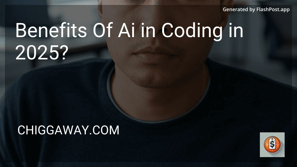 Benefits Of Ai in Coding in 2025? image