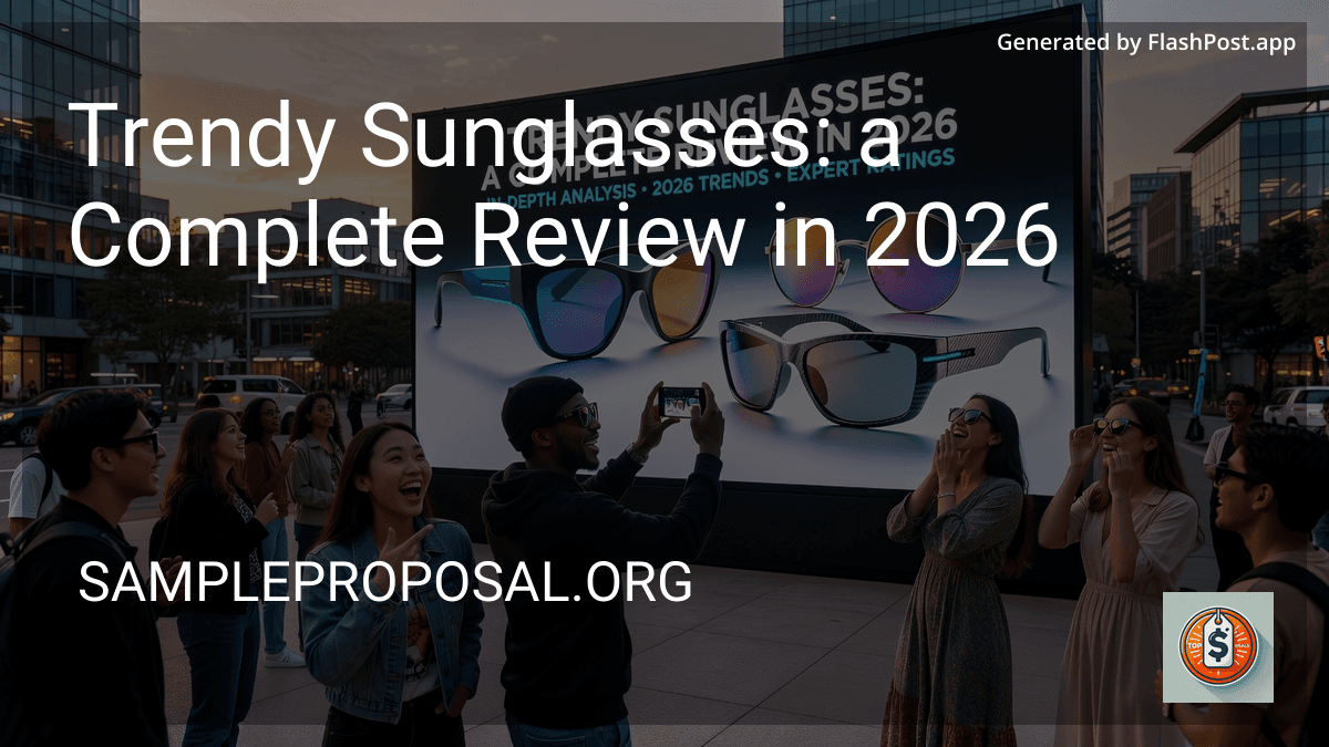 Trendy Sunglasses: a Complete Review in 2026 preview