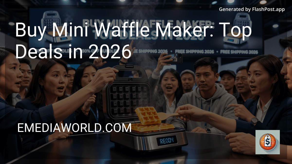 Buy Mini Waffle Maker: Top Deals in 2026 preview