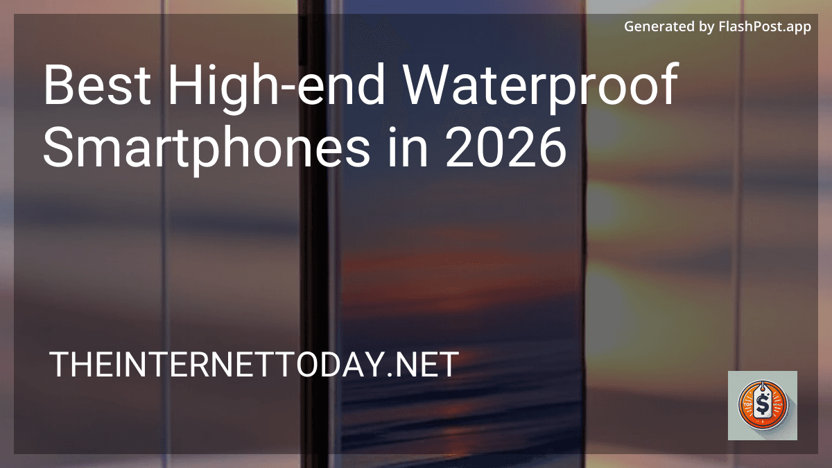 Best High-end Waterproof Smartphones in 2026 preview