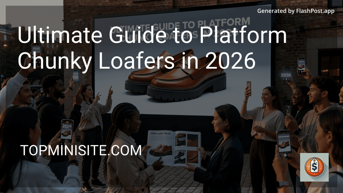 Ultimate Guide to Platform Chunky Loafers in 2026 preview