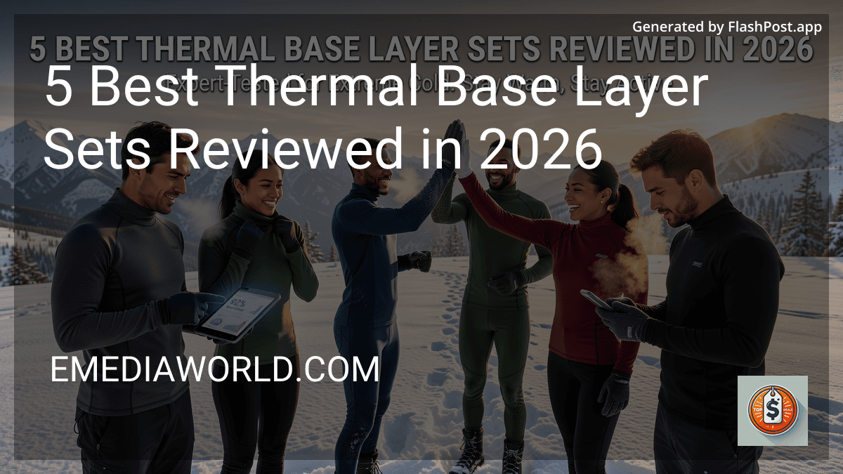 6 Best Thermal Base Layer Sets Reviewed in 2026 preview