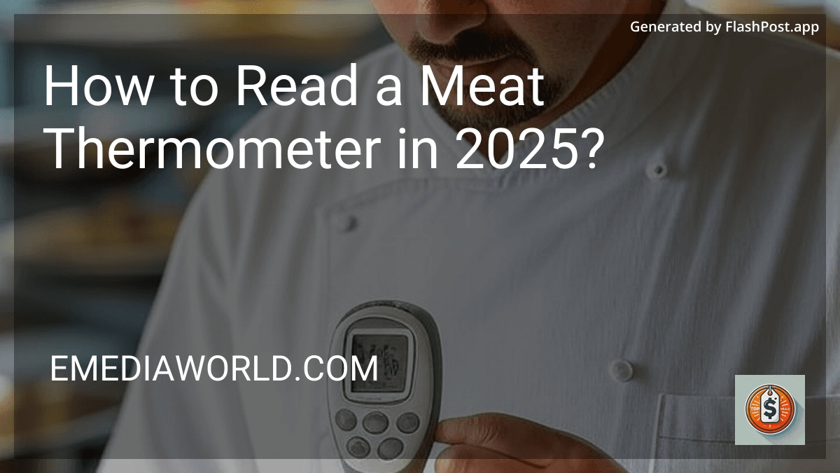 How to Read a Meat Thermometer in 2025? preview