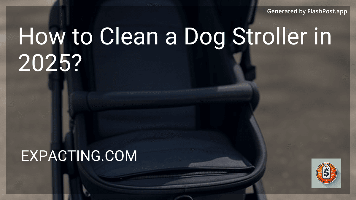 How to Clean a Dog Stroller in 2025? preview