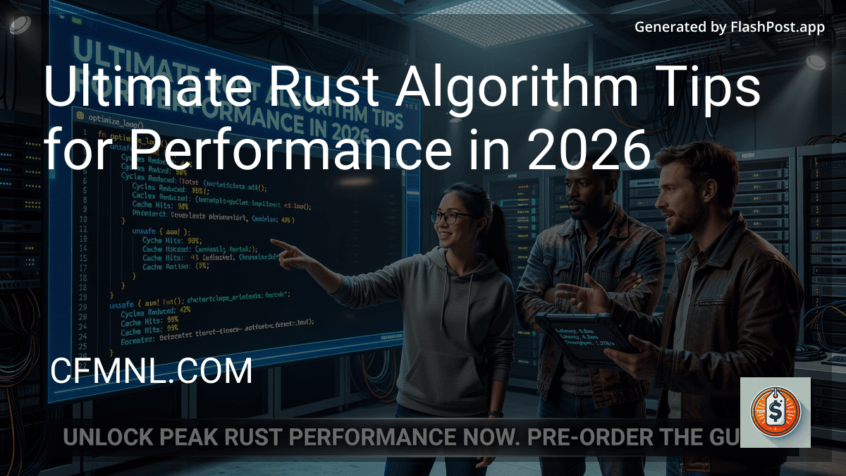 Ultimate Rust Algorithm Tips for Performance in 2026 preview