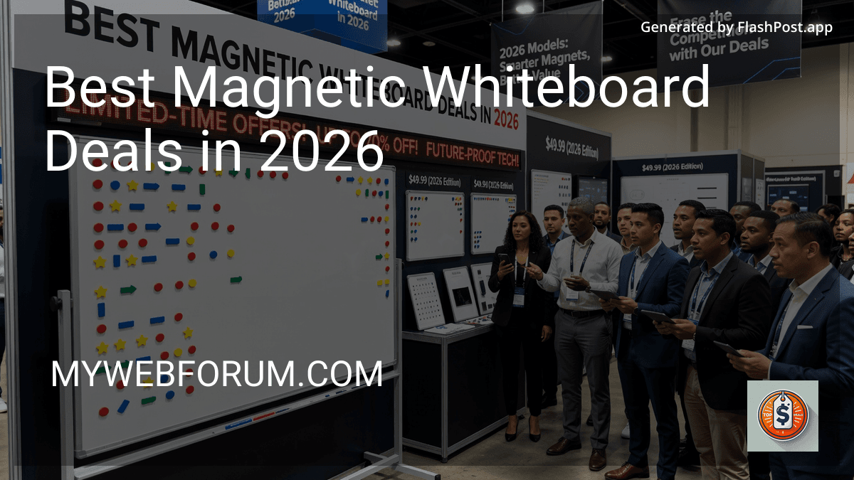 Best Magnetic Whiteboard Deals in 2026 image