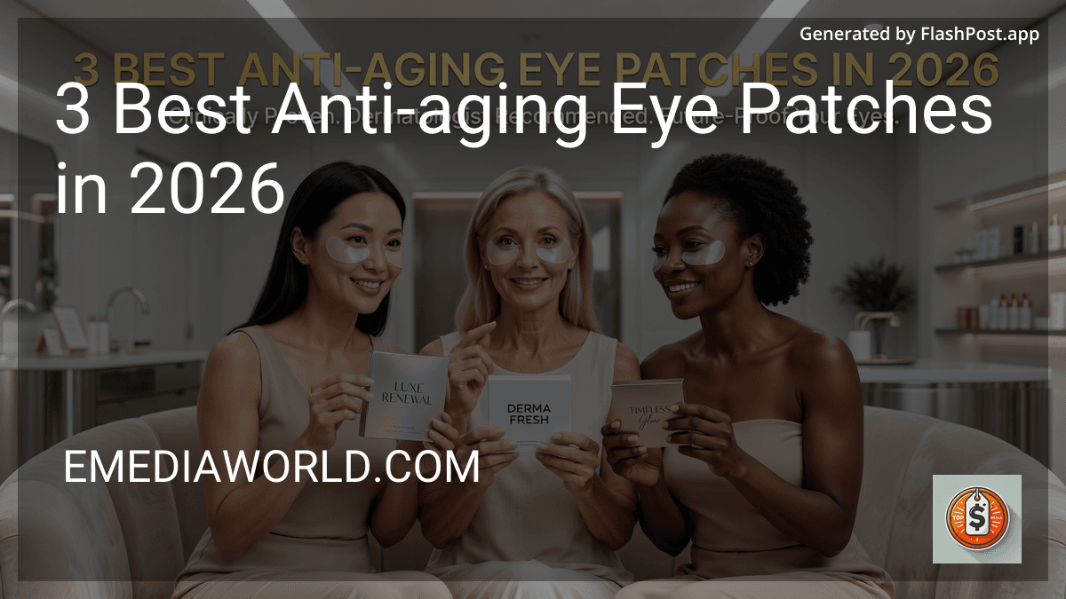6 Best Anti-aging Eye Patches in 2026 preview