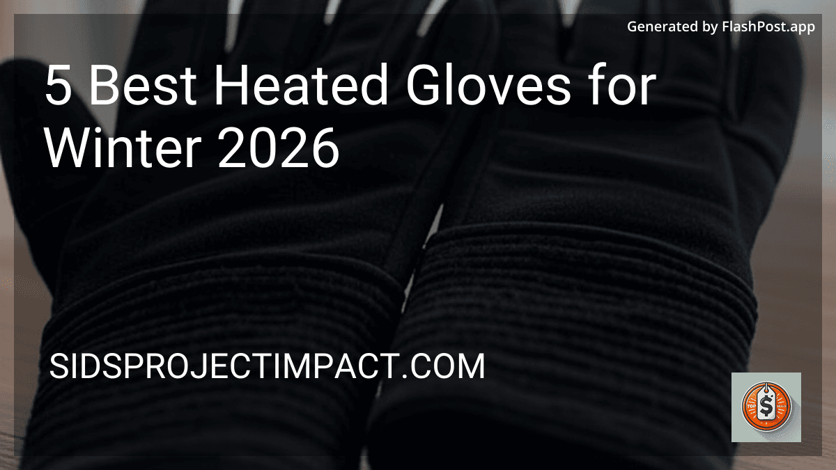 8 Best Heated Gloves for Winter 2026 in 2026 image