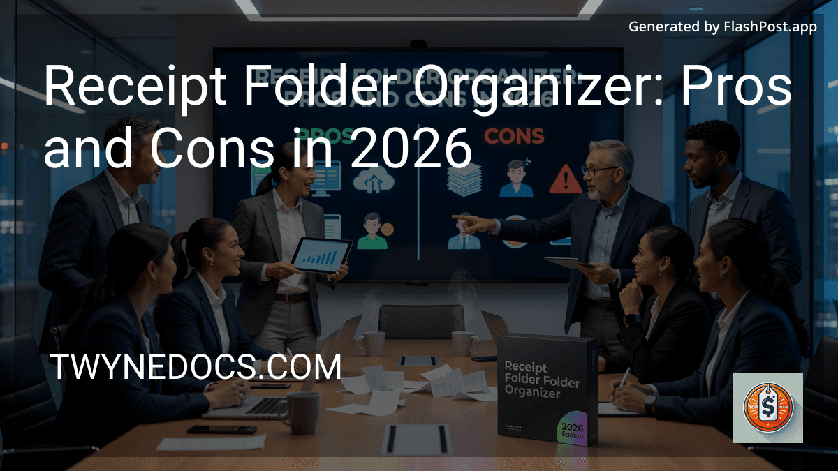 Receipt Folder Organizer: Pros and Cons in 2026 image